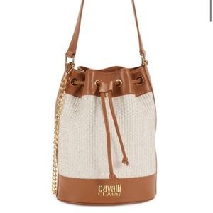 Amazing cavalli bucket bag with tags on